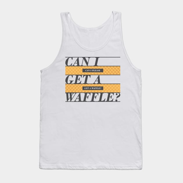 Waffles? Tank Top by Konixa